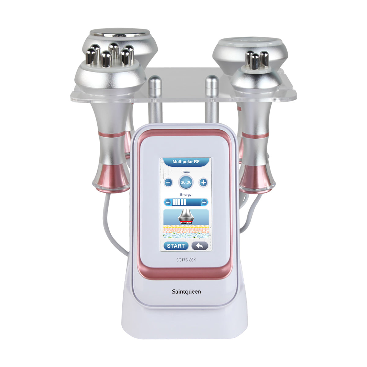 Máy cavitation 80K SQ176A Basic 4 trong 1 cùng các phụ kiện đi kèm