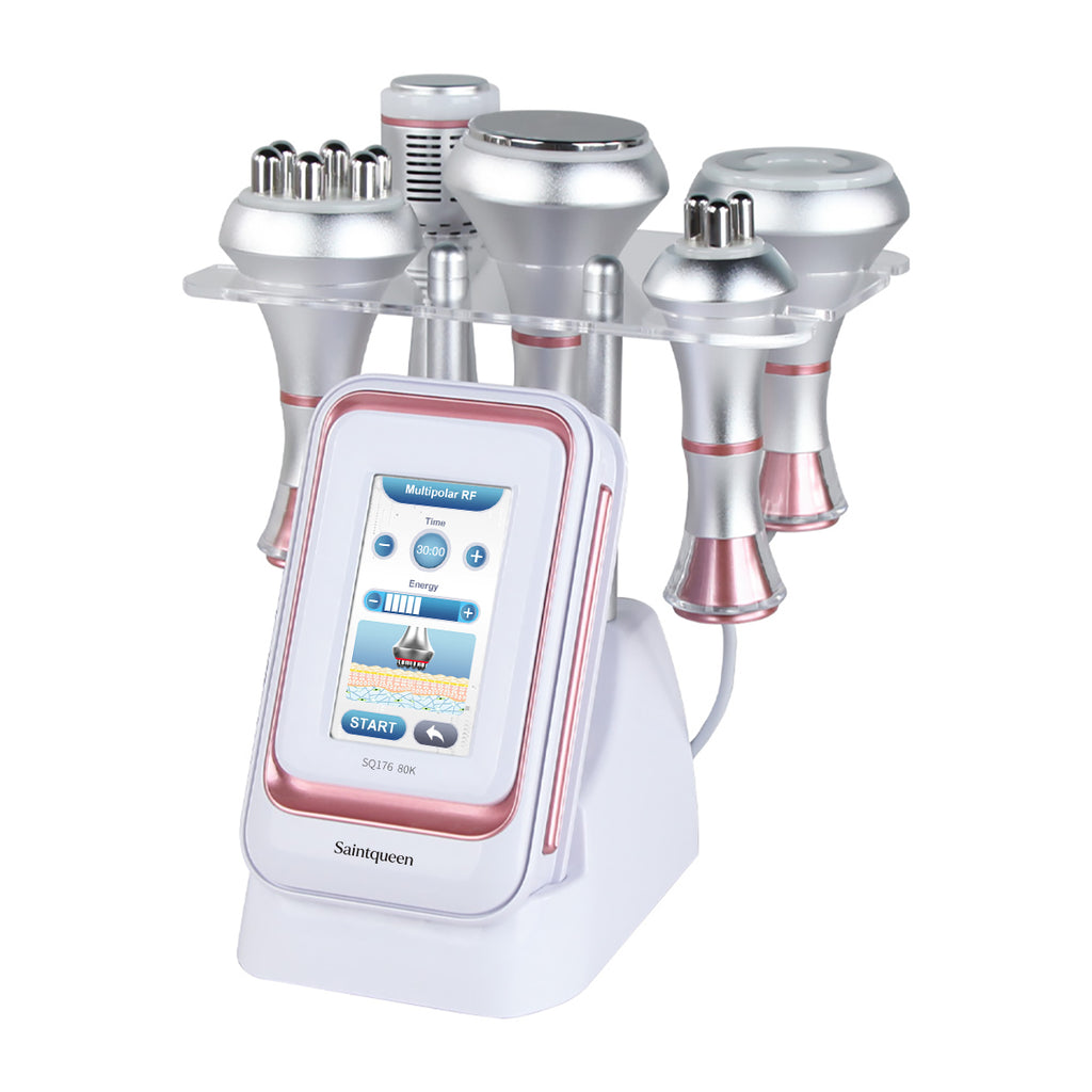 Máy cavitation 80K SQ176B Pro 5 trong 1 cùng các phụ kiện đi kèm