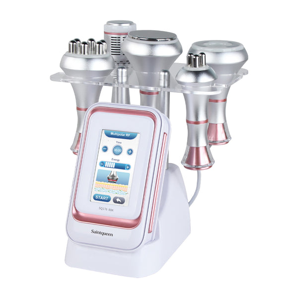 Máy cavitation 80K SQ176B Pro 5 trong 1 cùng các phụ kiện đi kèm