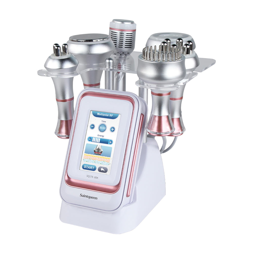 Máy cavitation 80K SQ176C Pro 6 trong 1 cùng các phụ kiện đi kèm