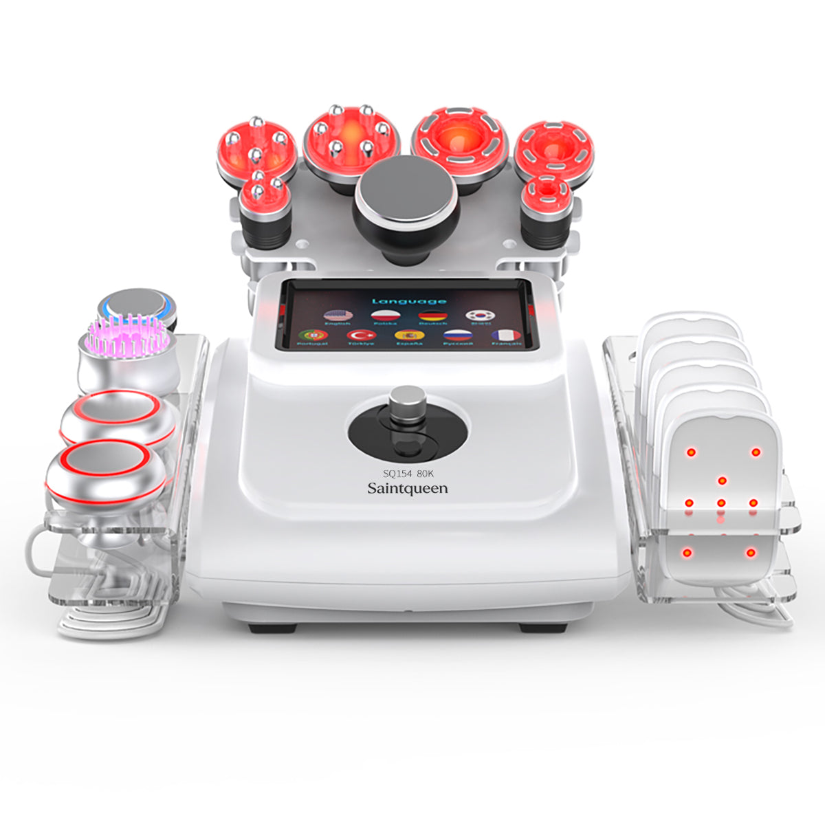 Máy cavitation siêu âm 80K & RF SQ154A Max 11 trong 1 với tấm laser