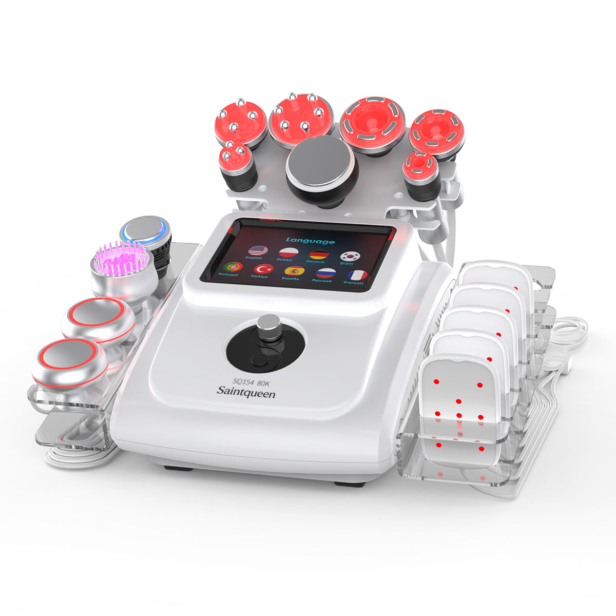 Máy cavitation siêu âm 80K & RF SQ154A Max 11 trong 1 với tấm laser