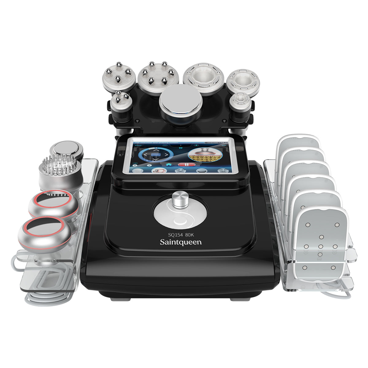 Máy cavitation siêu âm 80K & RF SQ154C Max 11 trong 1 với tấm laser