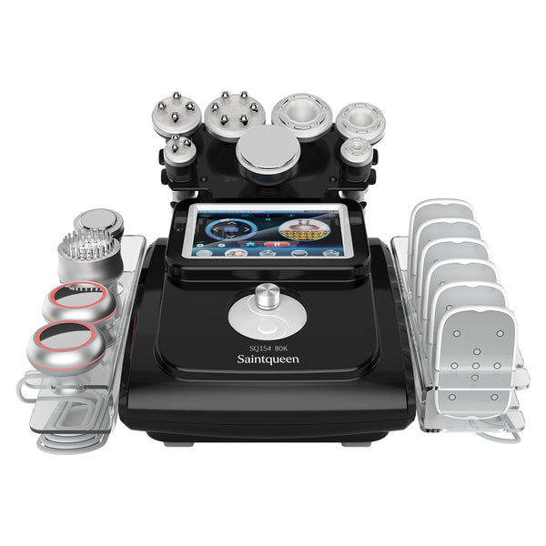 Máy cavitation siêu âm 80K & RF SQ154C Max 11 trong 1 với tấm laser