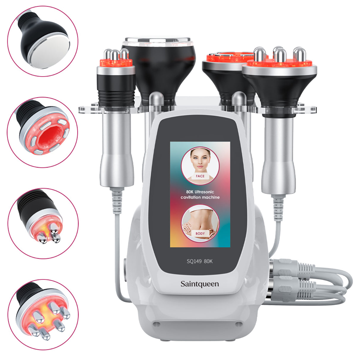 Máy cavitation siêu âm 80K & RF SQ149 Basic 4 trong 1 Hình sản phẩm chính