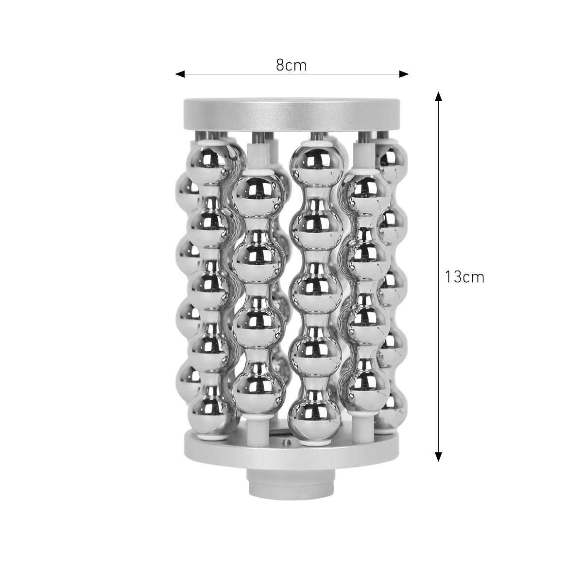 Máy con lăn cầu SQ160B hai đầu thao tác với nén xoay 360° & rung vi mô cho mặt và cơ thể