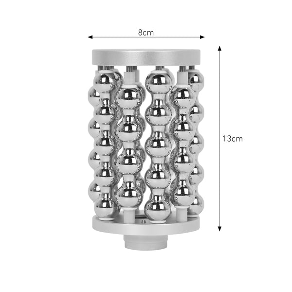 Máy con lăn cầu SQ160B hai đầu thao tác với nén xoay 360° & rung vi mô cho mặt và cơ thể
