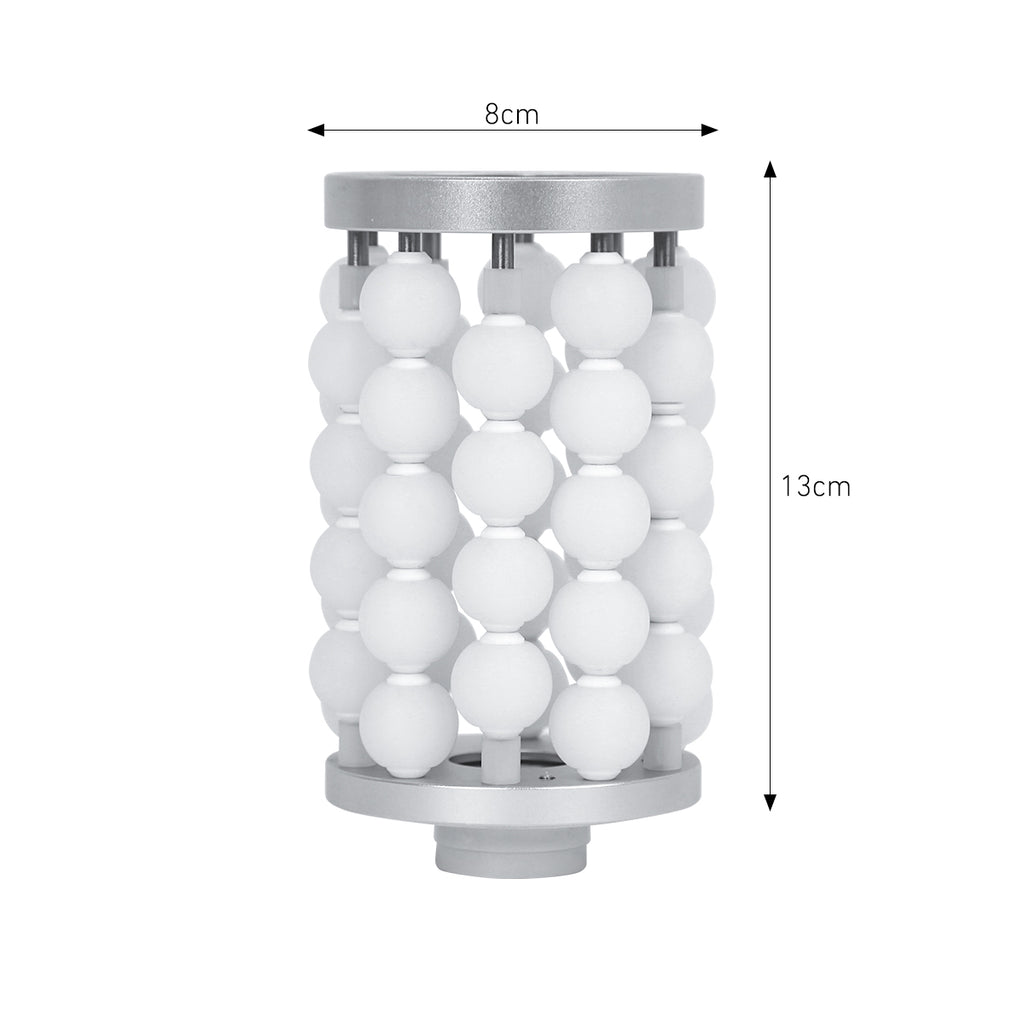 Máy con lăn cầu SQ160B hai đầu thao tác với nén xoay 360° & rung vi mô cho mặt và cơ thể