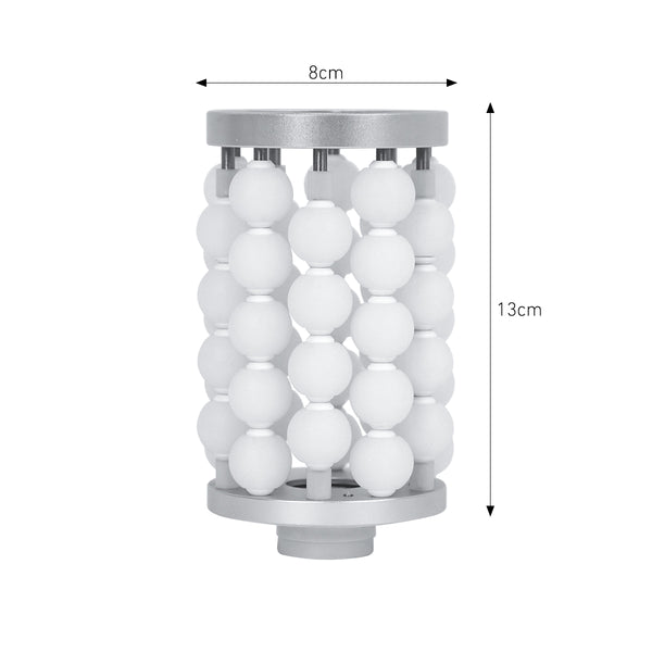Máy con lăn cầu SQ160B hai đầu thao tác với nén xoay 360° & rung vi mô cho mặt và cơ thể
