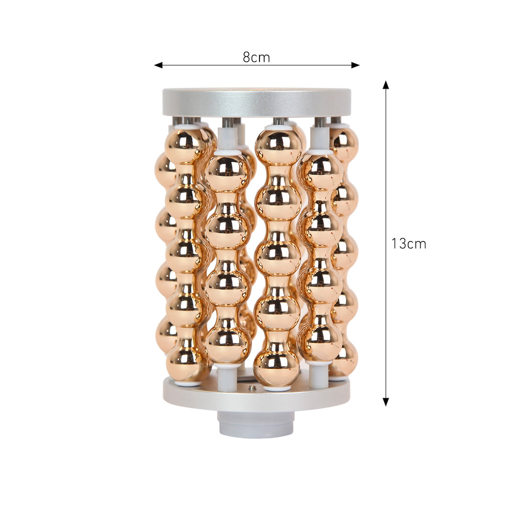 Máy con lăn cầu SQ160B hai đầu thao tác với nén xoay 360° & rung vi mô cho mặt và cơ thể