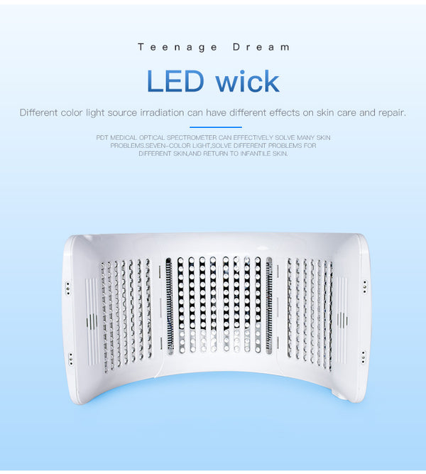 Máy LED PDT SQ2 dạng gập với 264 LED, 7 màu cho mặt & cơ thể