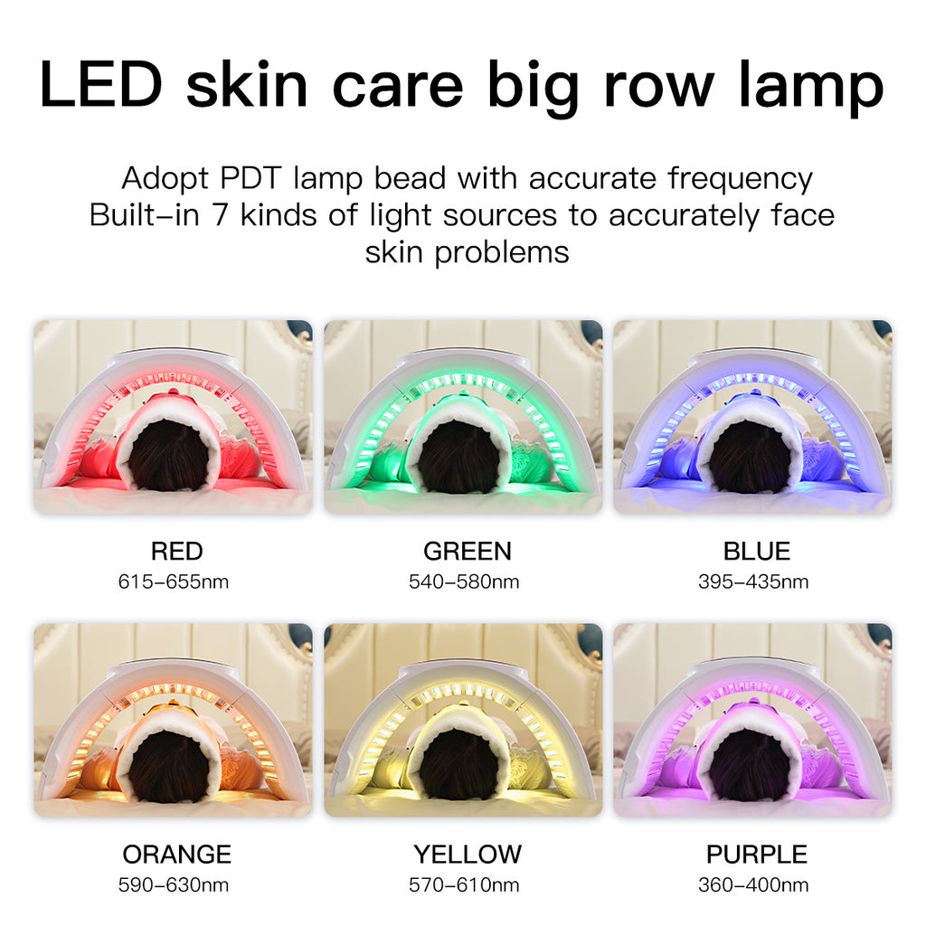 Máy LED PDT SQ2 dạng gập với 264 LED, 7 màu cho mặt & cơ thể
