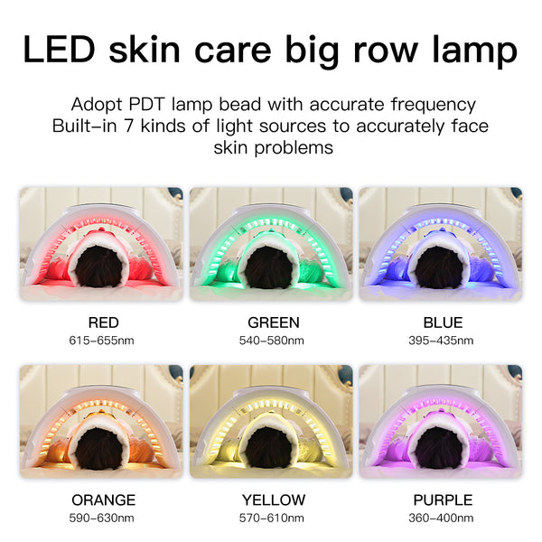 Máy LED PDT SQ2 dạng gập với 264 LED, 7 màu cho mặt & cơ thể