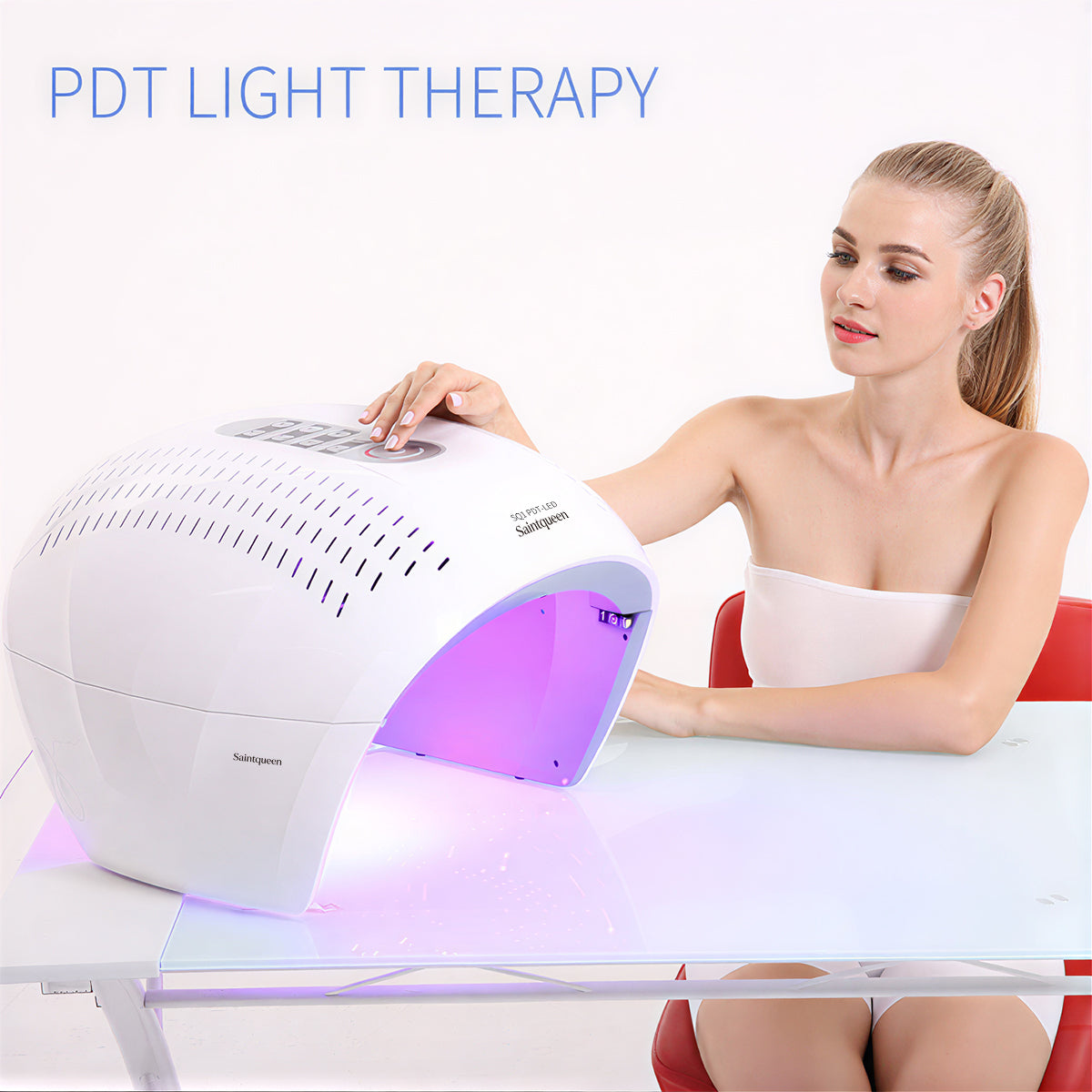 Thiết bị ánh sáng LED đỏ, xanh dương & hồng ngoại SQ1 với 292 LED, 4 chế độ Hình sản phẩm phụ