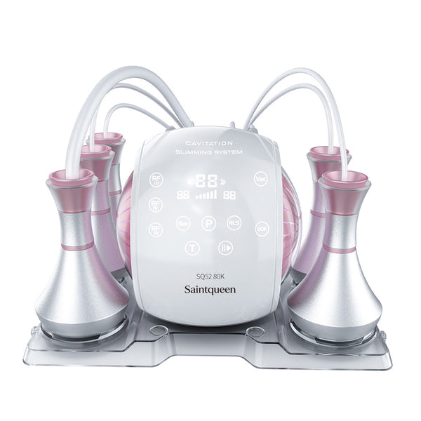 Máy cavitation siêu âm 80K SQ52 Pro 5 trong 1 với RF đa cực & massage chân không