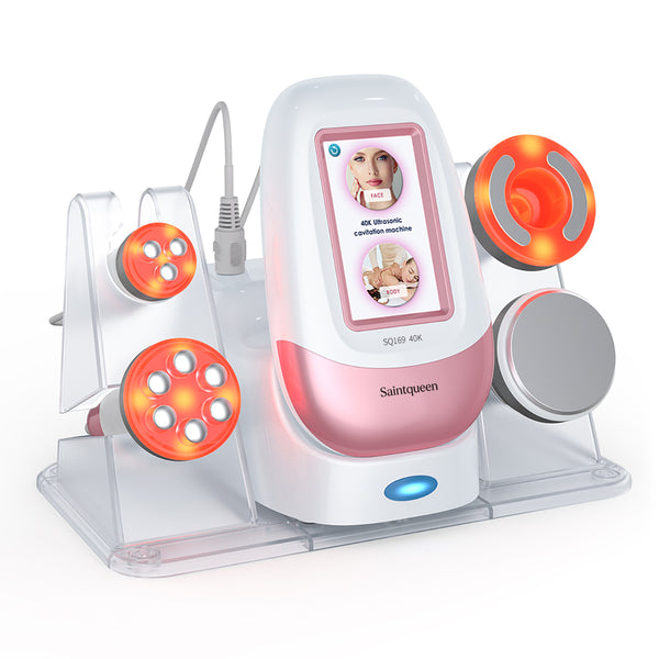Máy cavitation 40K SQ169 Basic 4 trong 1 với RF đa cực & massage chân không