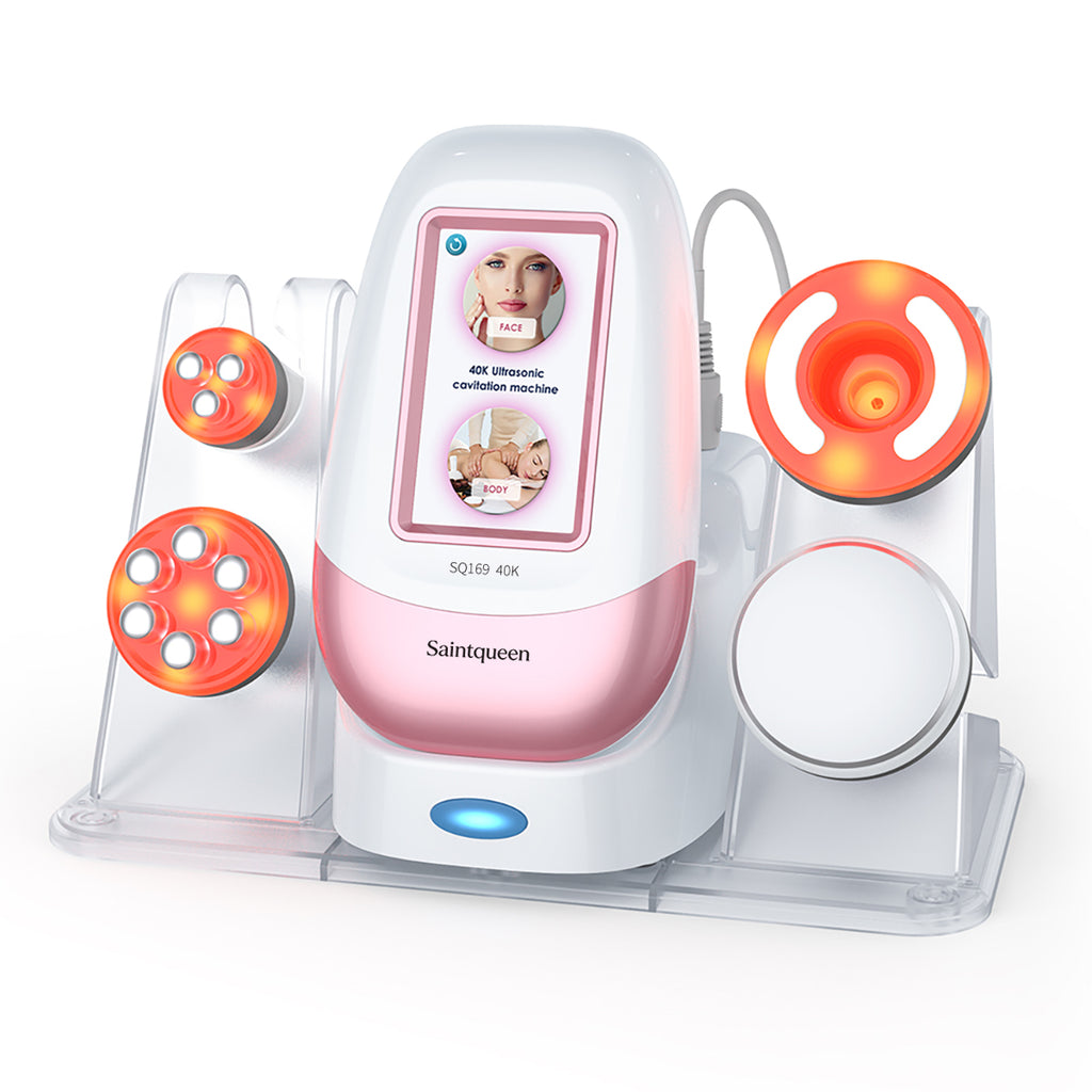 Máy cavitation 40K SQ169 Basic 4 trong 1 với RF đa cực & massage chân không