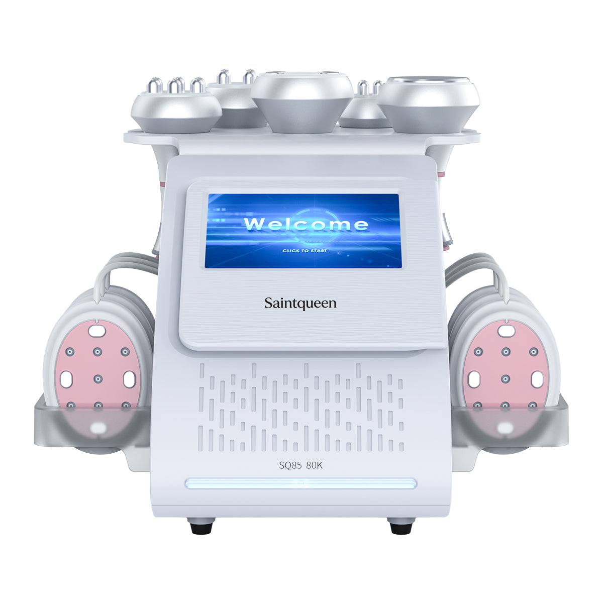 Máy cavitation siêu âm 80K & RF SQ85B Pro 6 trong 1 với tấm laser + vi dòng