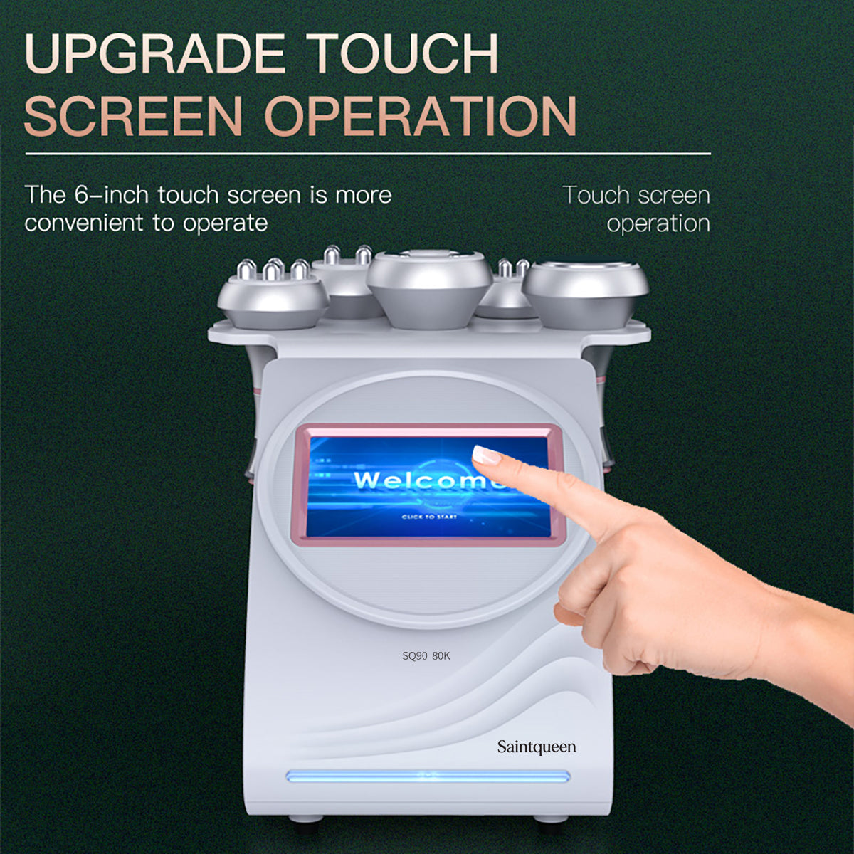 Máy cavitation siêu âm 80K & RF SQ90A Pro 5 trong 1