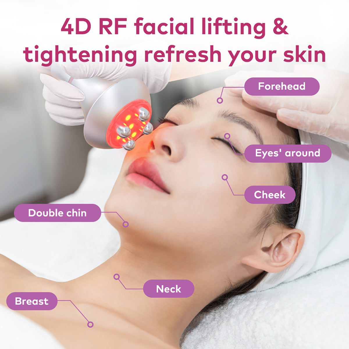 Máy cavitation siêu âm 80K & RF SQ92D Plus 9 trong 1 với tấm laser