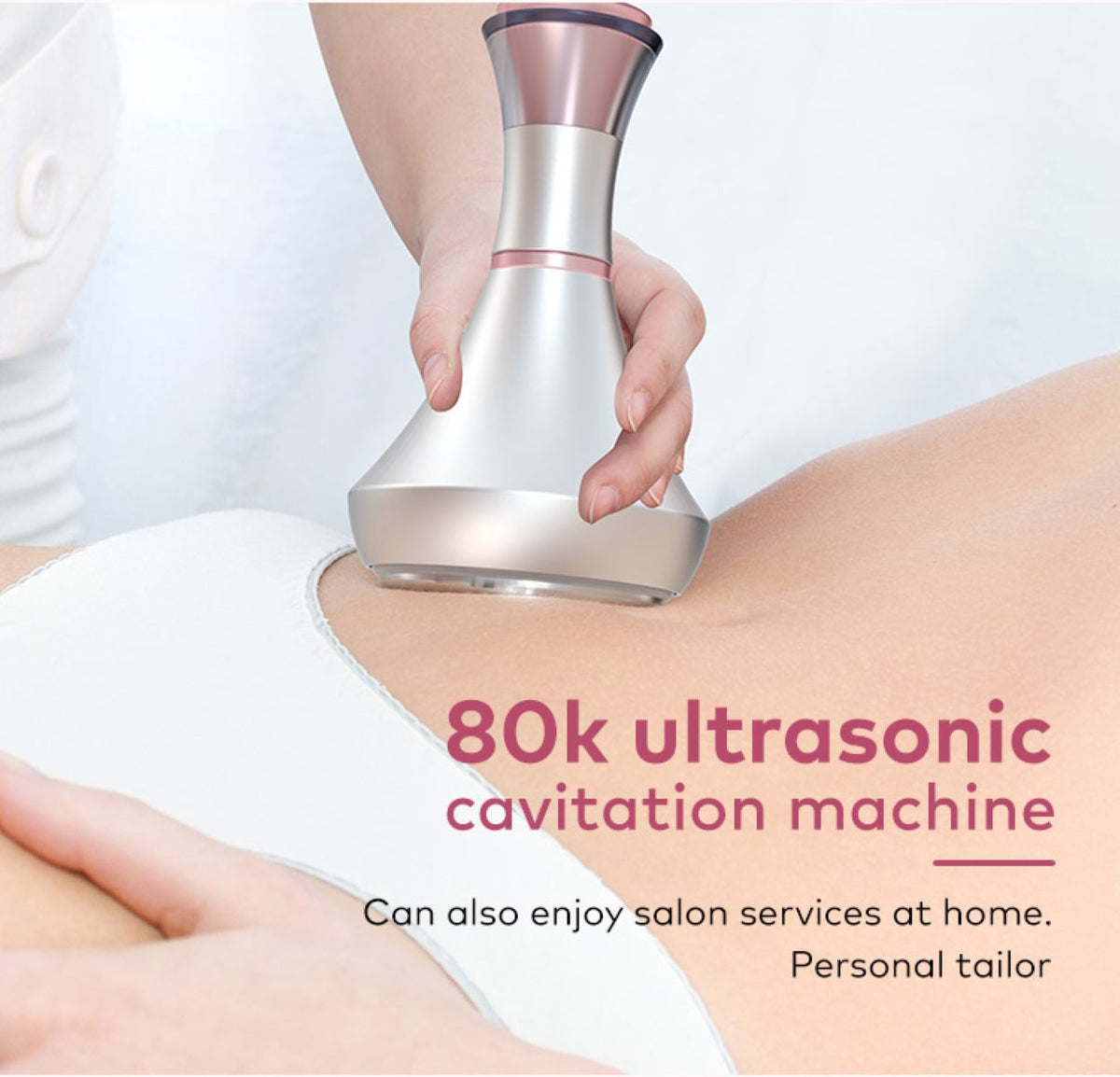 Máy cavitation 80K SQ121A Pro 6 trong 1 với RF đa cực, RF chân không & tấm laser