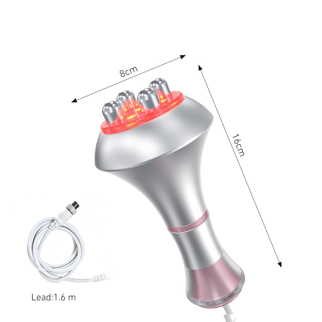 Máy cavitation 80K SQ121B Pro 6 trong 1 với RF, tấm laser/EMS vi dòng & massage chân không