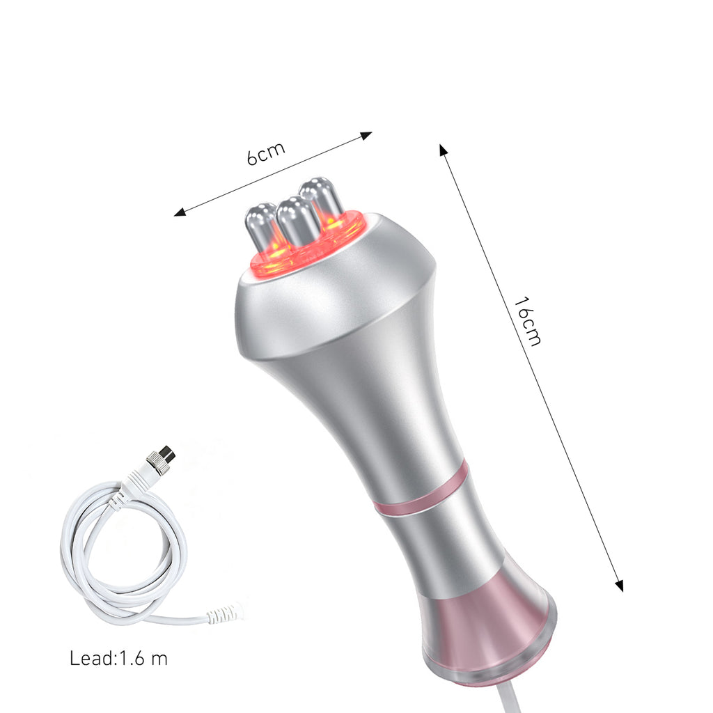 Máy cavitation 80K SQ121B Pro 6 trong 1 với RF, tấm laser/EMS vi dòng & massage chân không