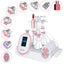 Máy cavitation 80K SQ121D Plus 9 trong 1 với tấm vi dòng, RF đa cực & chân không