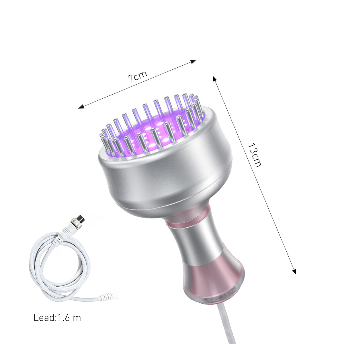 Máy cavitation 80K SQ121D Plus 9 trong 1 với tấm vi dòng, RF đa cực & chân không