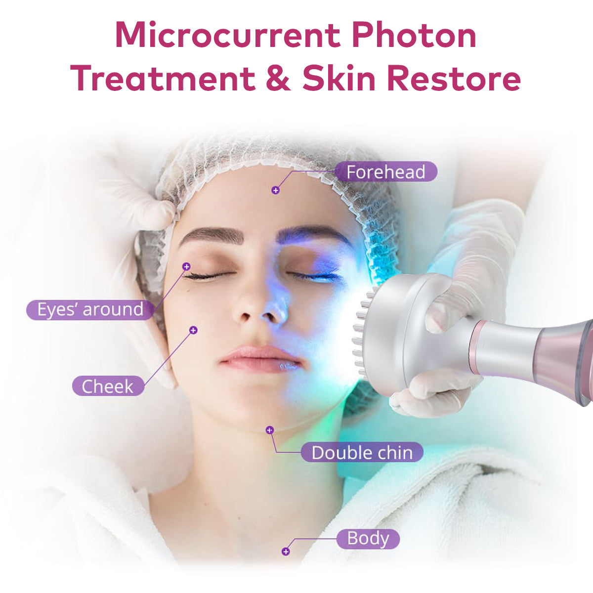 Máy cavitation 80K SQ121D Plus 9 trong 1 với tấm vi dòng, RF đa cực & chân không