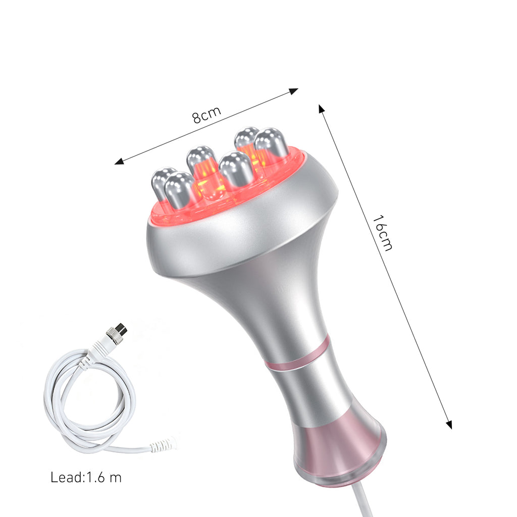 Máy chăm sóc vóc dáng SQ95B Pro 6 trong 1 với cavitation 80K, RF đa cực, massage chân không & tấm EMS