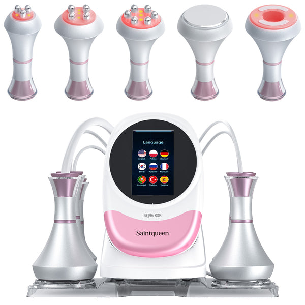 Máy làm đẹp cavitation 80K & RF SQ96 Pro 5 trong 1