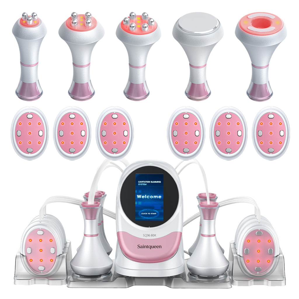 Máy cavitation 80K SQ96 Pro 6 trong 1 với tấm laser bầu dục
