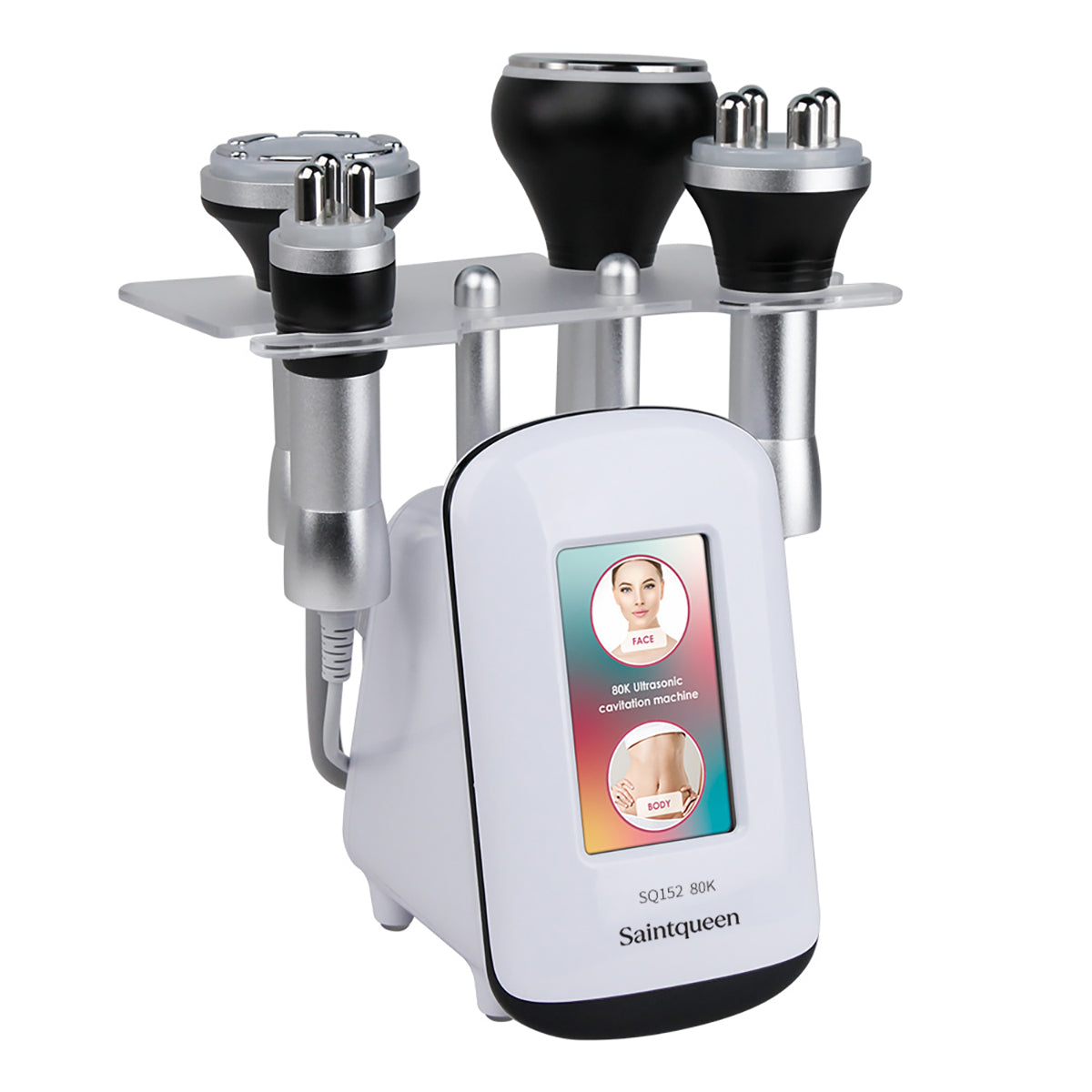 Máy cavitation siêu âm 80K SQ152 Basic 4 trong 1 với RF chân không cho mặt & cơ thể