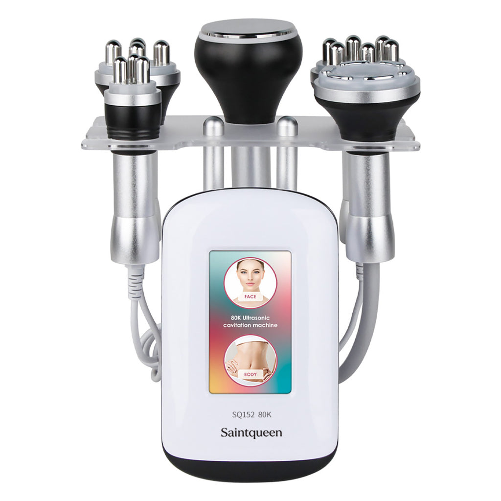 Máy cavitation siêu âm 80K SQ152 Pro 5 trong 1 với RF đa cực cho mặt & cơ thể