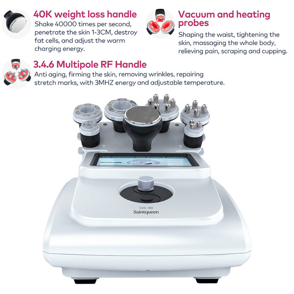 Máy làm đẹp cavitation 40K & RF SQ41 7 trong 1