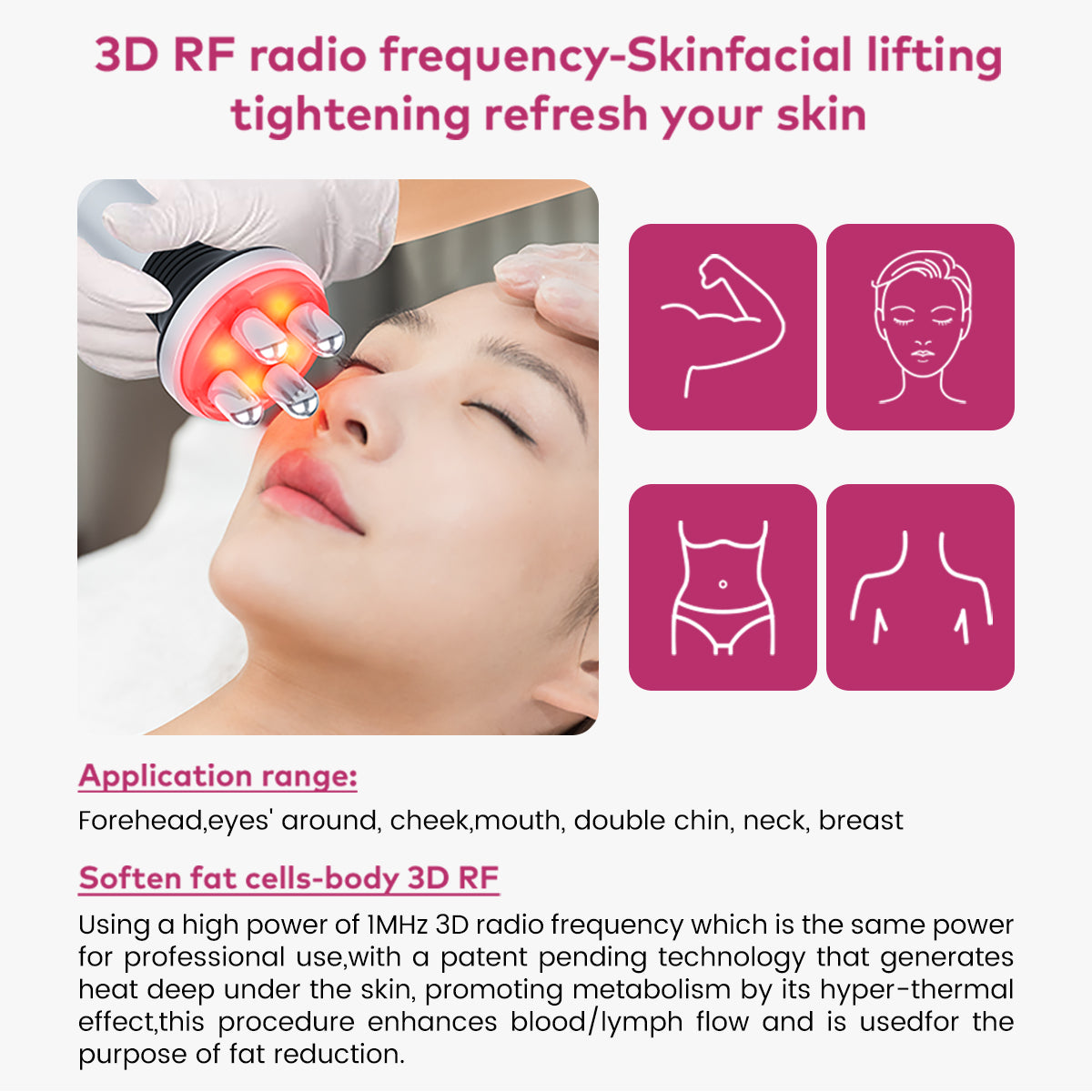 Máy làm đẹp cavitation 40K & RF SQ41 7 trong 1