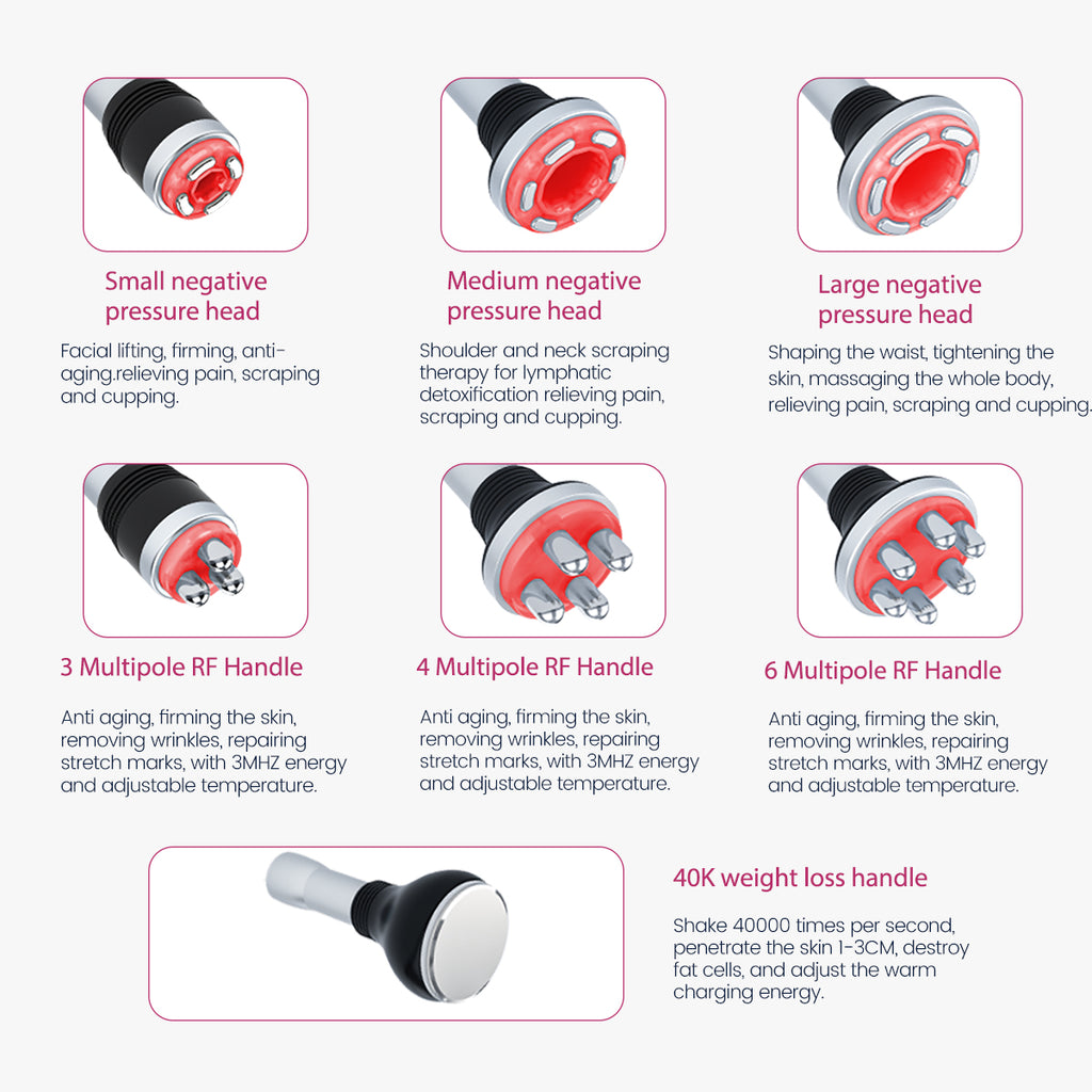 Máy làm đẹp cavitation 40K & RF SQ41 7 trong 1
