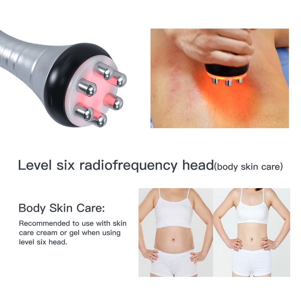 Máy cavitation siêu âm 40K & RF SQ48 Pro 6 trong 1 với tấm laser