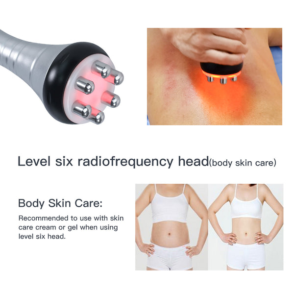 Máy cavitation siêu âm 40K & RF SQ48 Pro 6 trong 1 với tấm laser