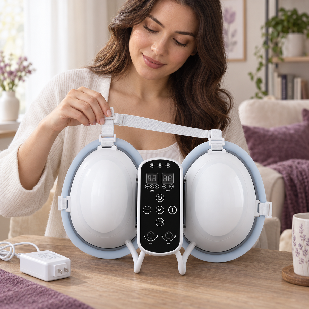 Chuẩn bị dây đai điều chỉnh trước khi đeo SQ141